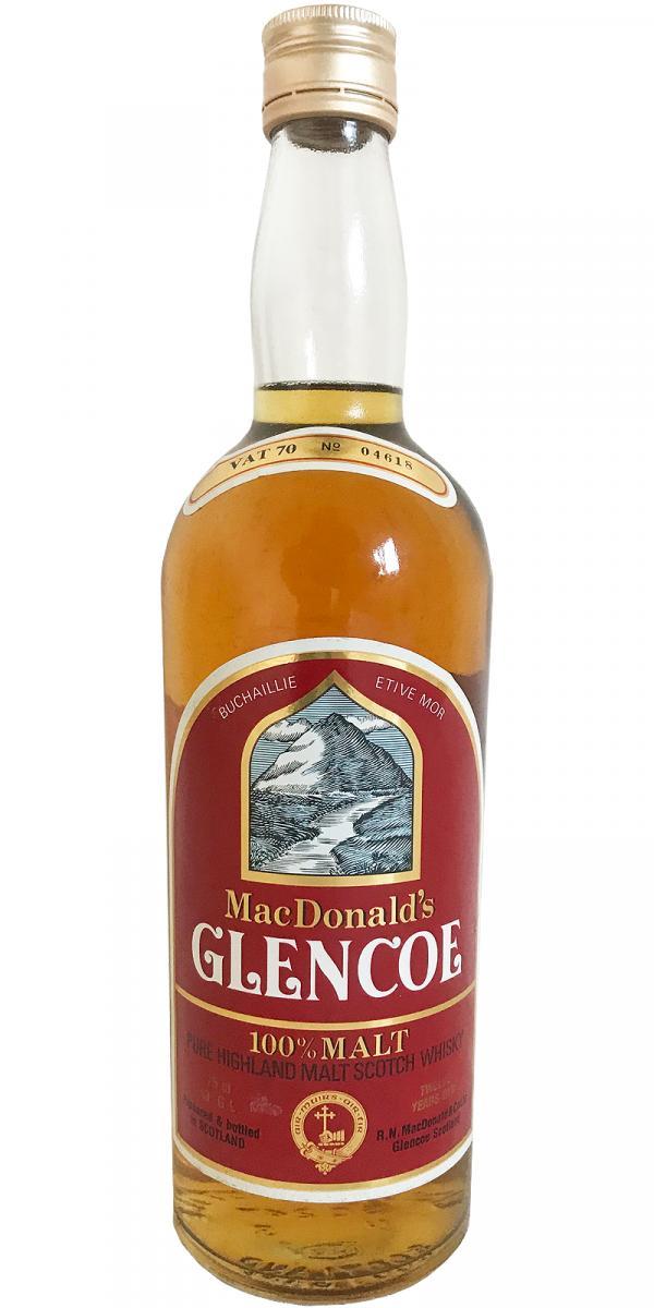 Glencoe 12-year-old MacD Pure Highland Malt Scotch Whisky