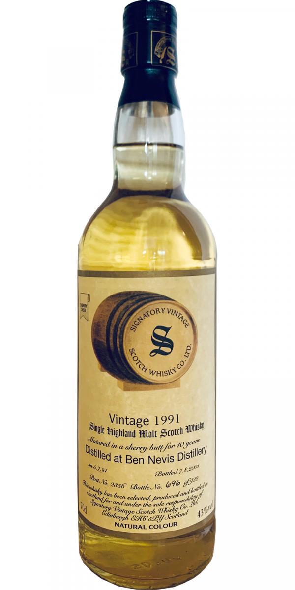 Ben Nevis 1991 SV Vintage Collection