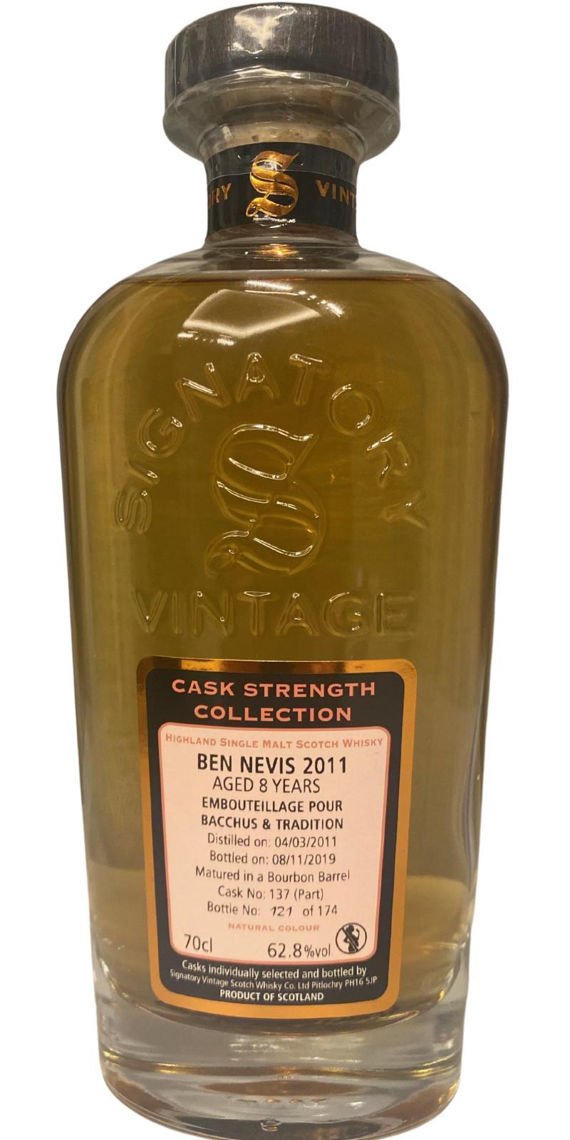 Ben Nevis 2011 SV Cask Strength Collection