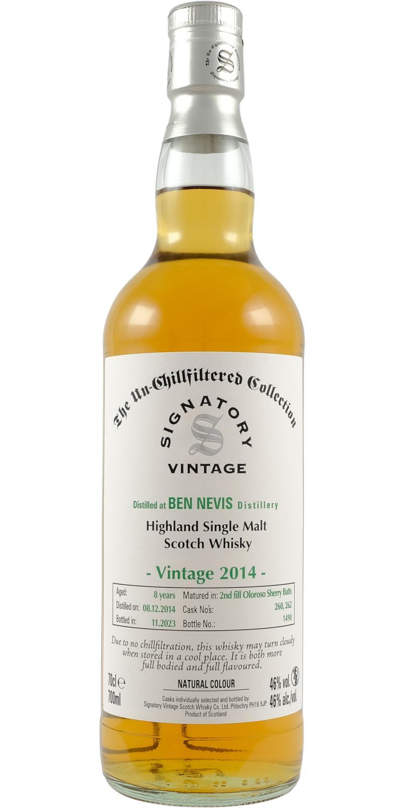 Ben Nevis 2014 SV The Un-Chillfiltered Collection