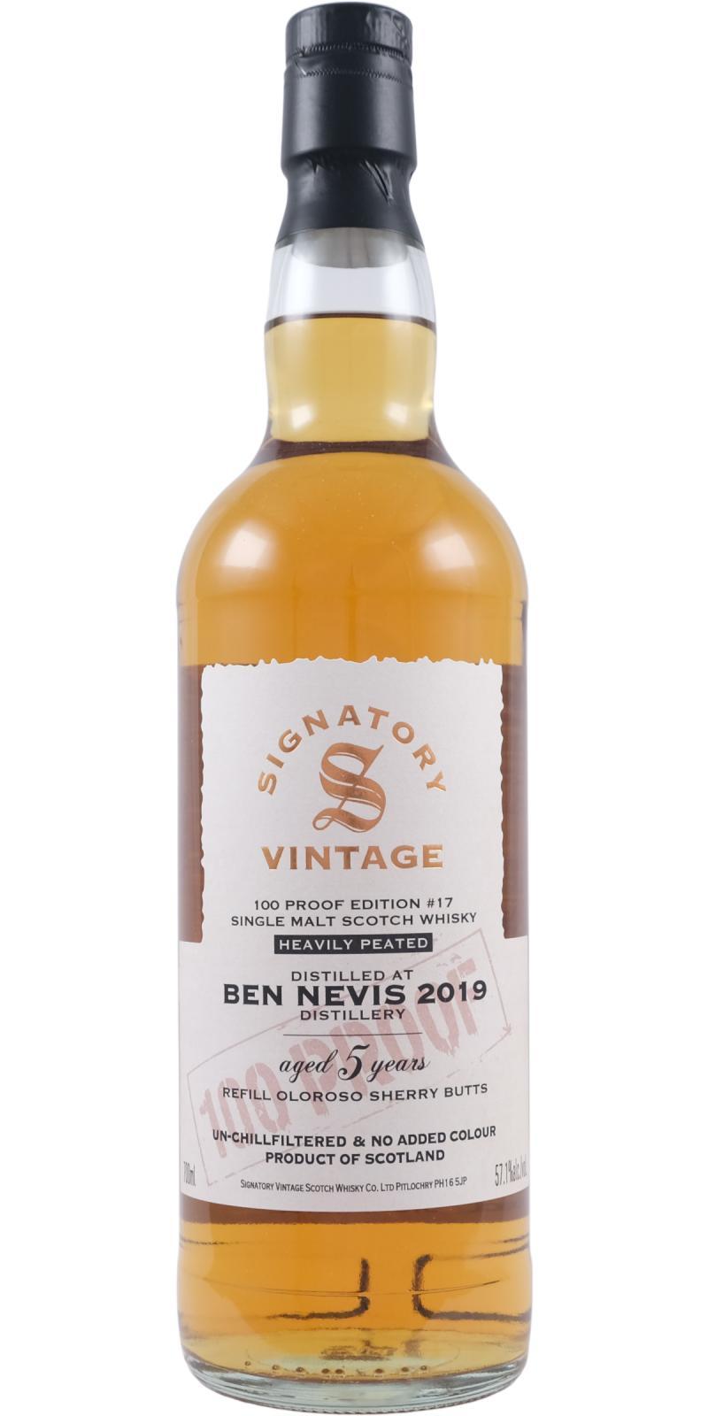 Ben Nevis 2019 SV 100 Proof - Edition #17