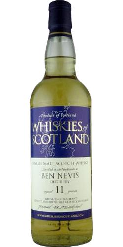 Ben Nevis 11-year-old SMD Whiskies of Scotland