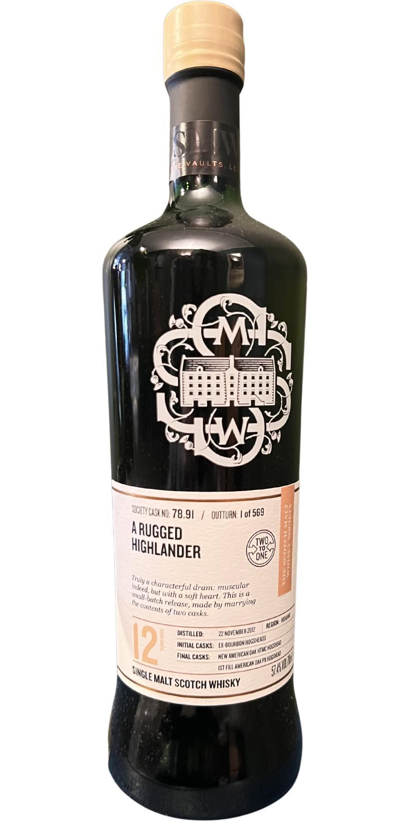 Ben Nevis 2012 SMWS 78.91 A rugged Highlander