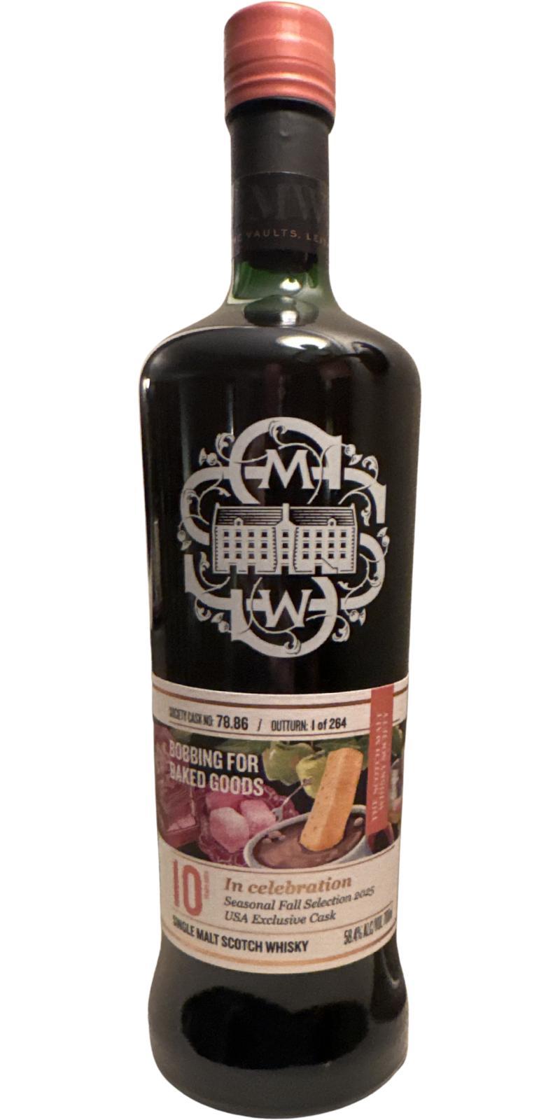 Ben Nevis 2014 SMWS 78.86 Bobbing for baked goods