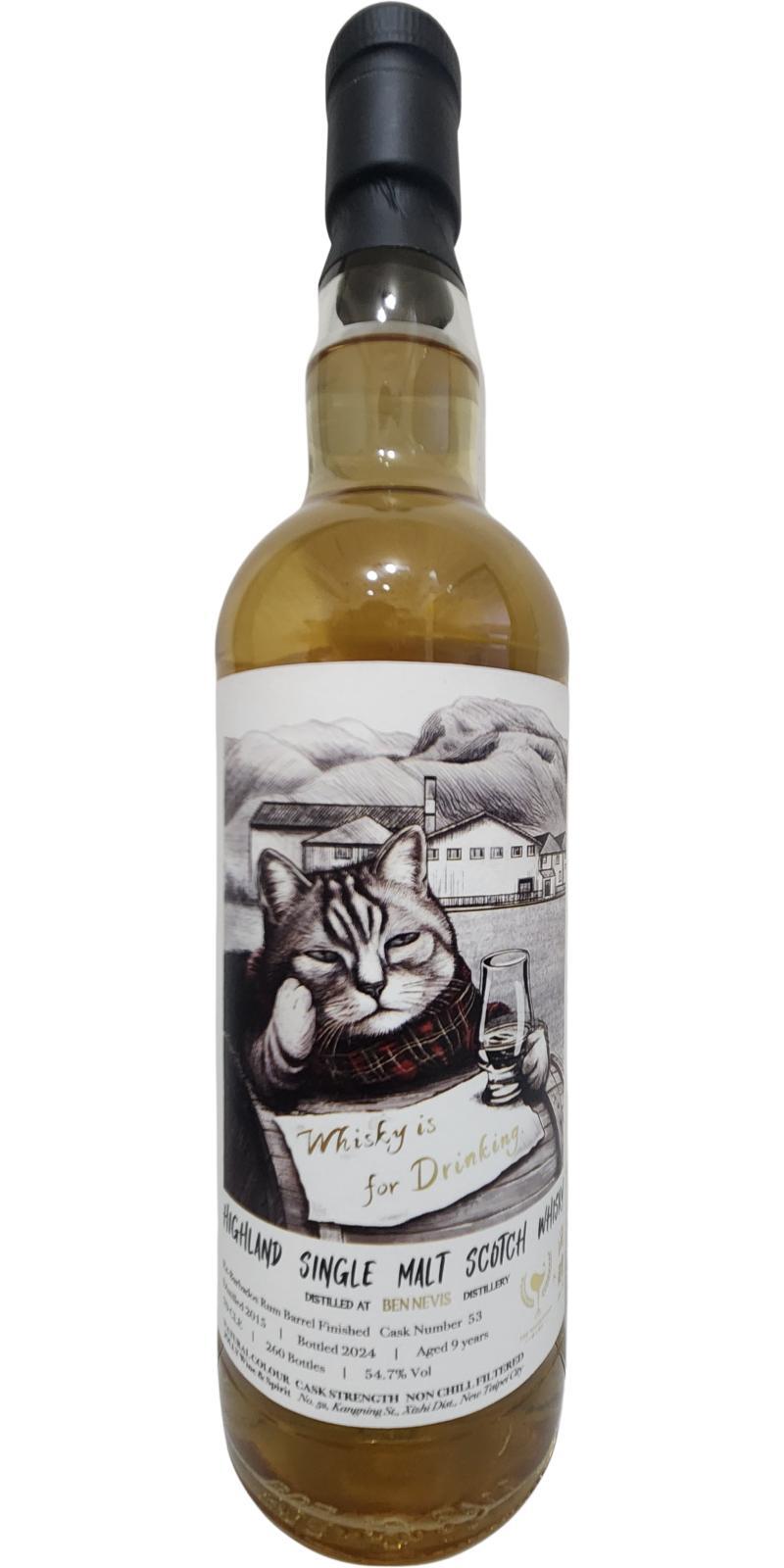 Ben Nevis 2015 TWf Whisky is For Drinking