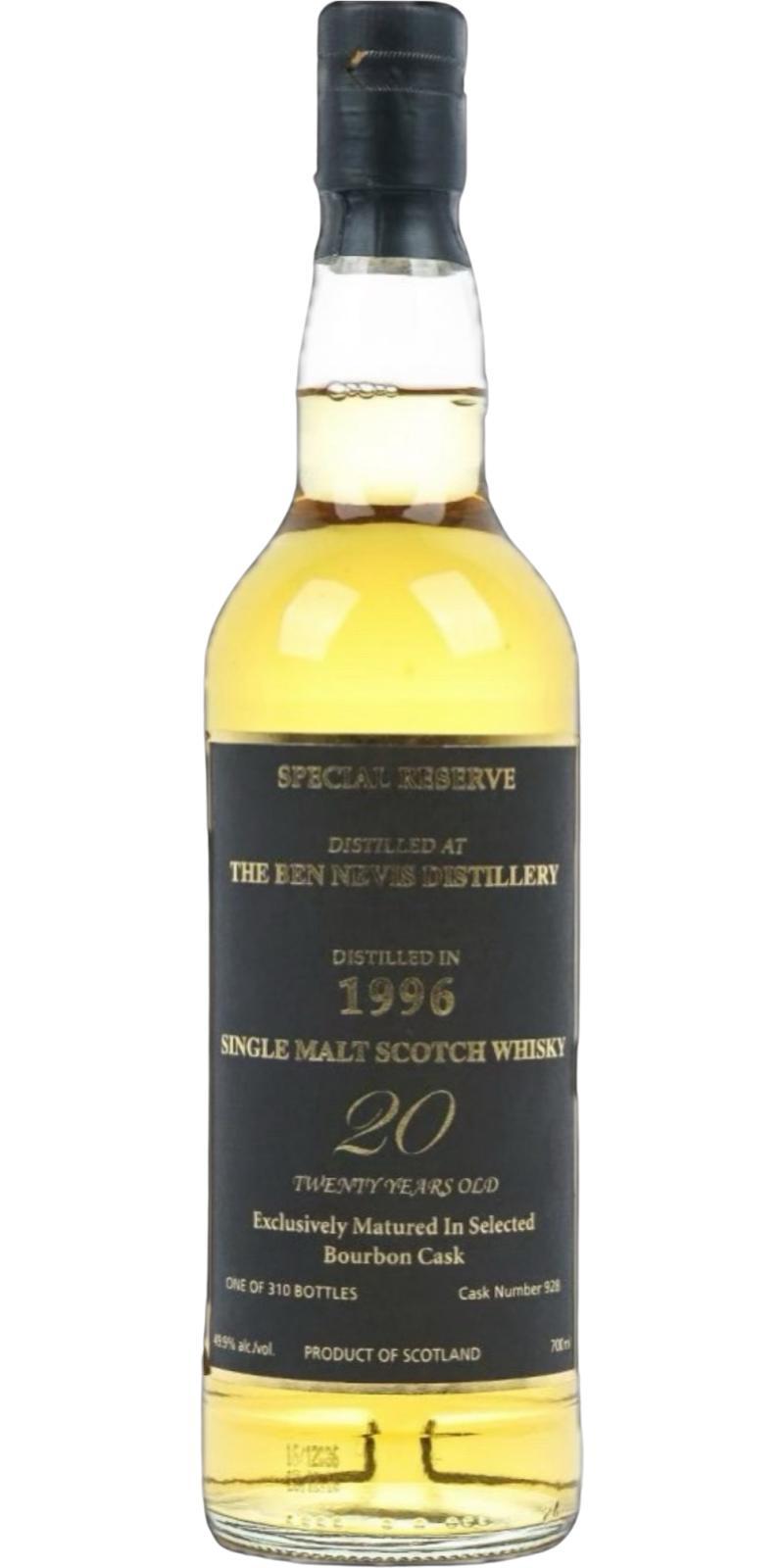 Ben Nevis 1996 UD Special Reserve