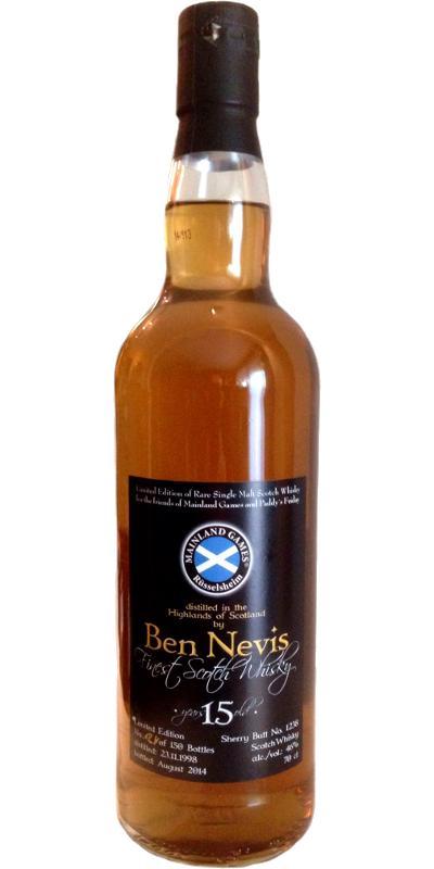 Ben Nevis 1998 UD Mainland Games Rüsselsheim