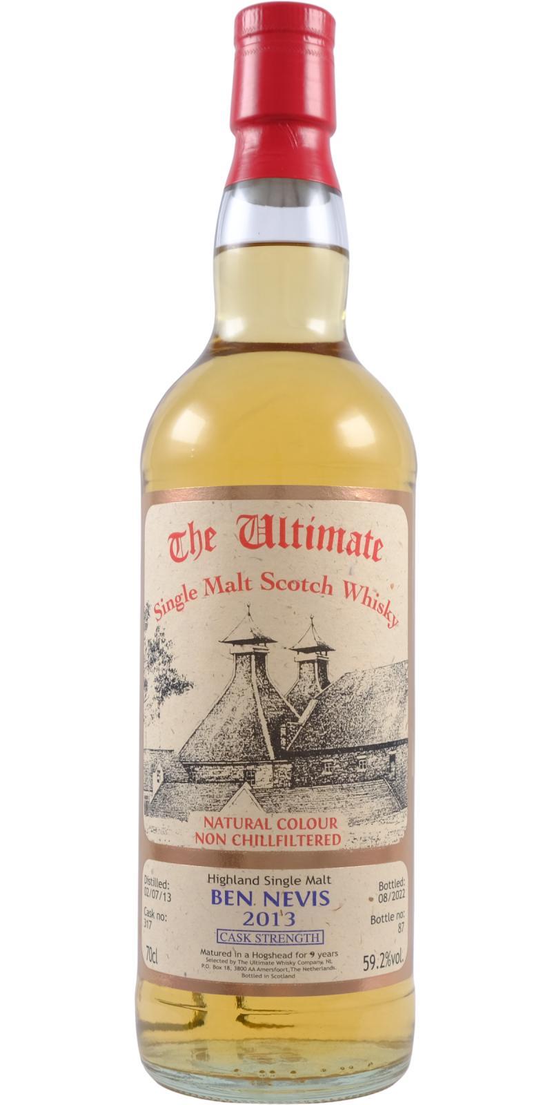 Ben Nevis 2013 vW The Ultimate - Cask Strength