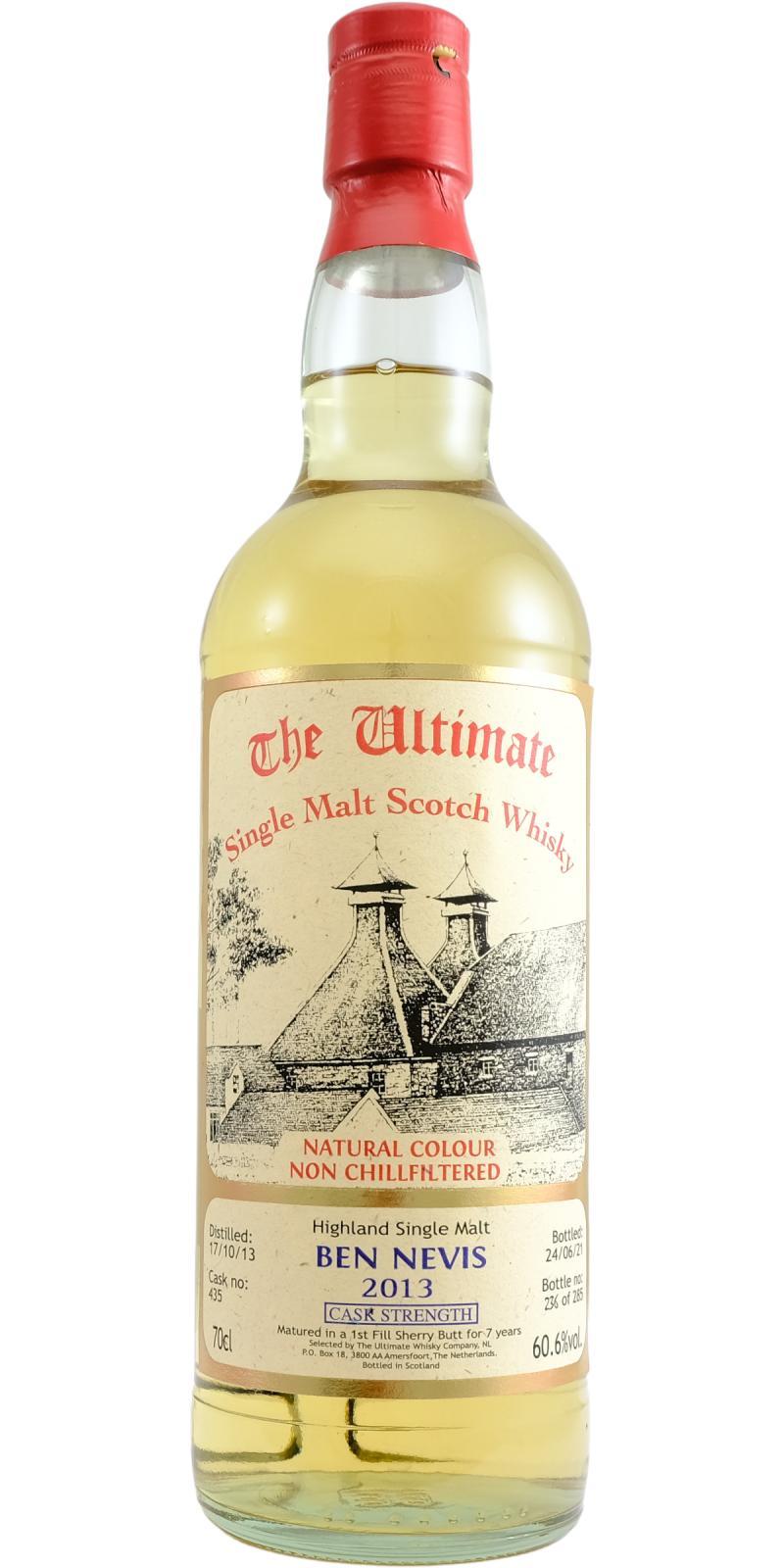 Ben Nevis 2013 vW The Ultimate - Cask Strength