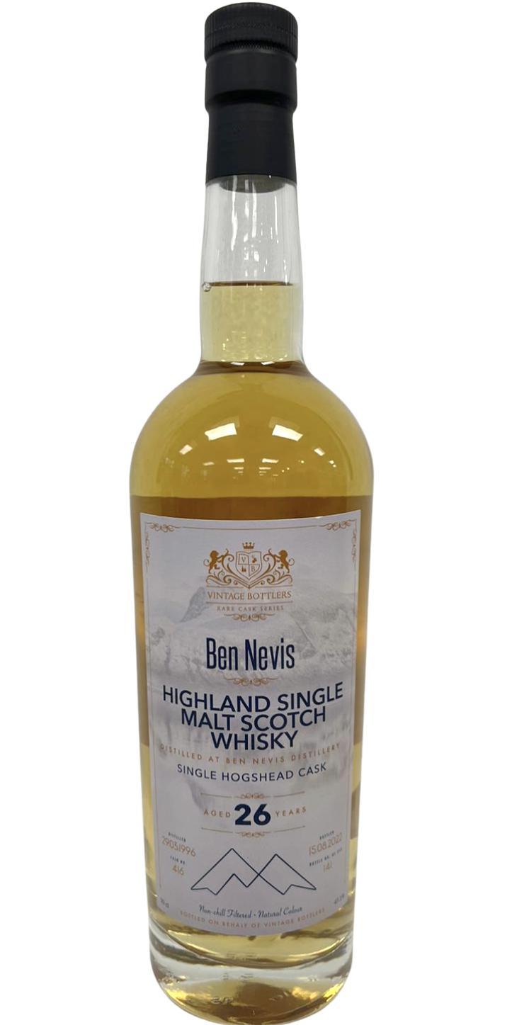 Ben Nevis 1996 VBtl Rare Cask Series