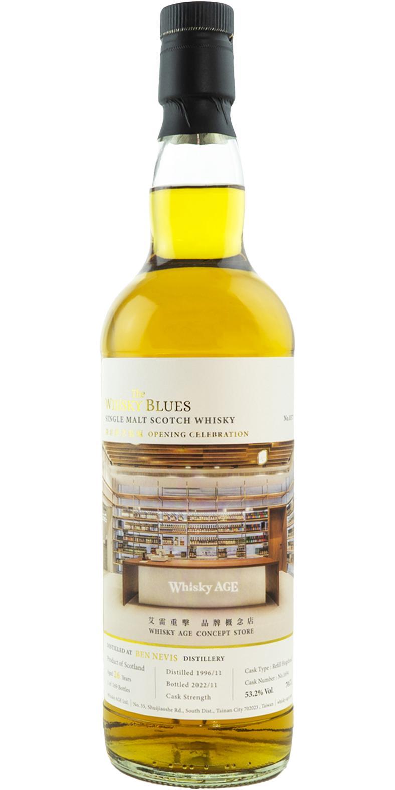 Ben Nevis 1996 WAGE The Whisky Blues