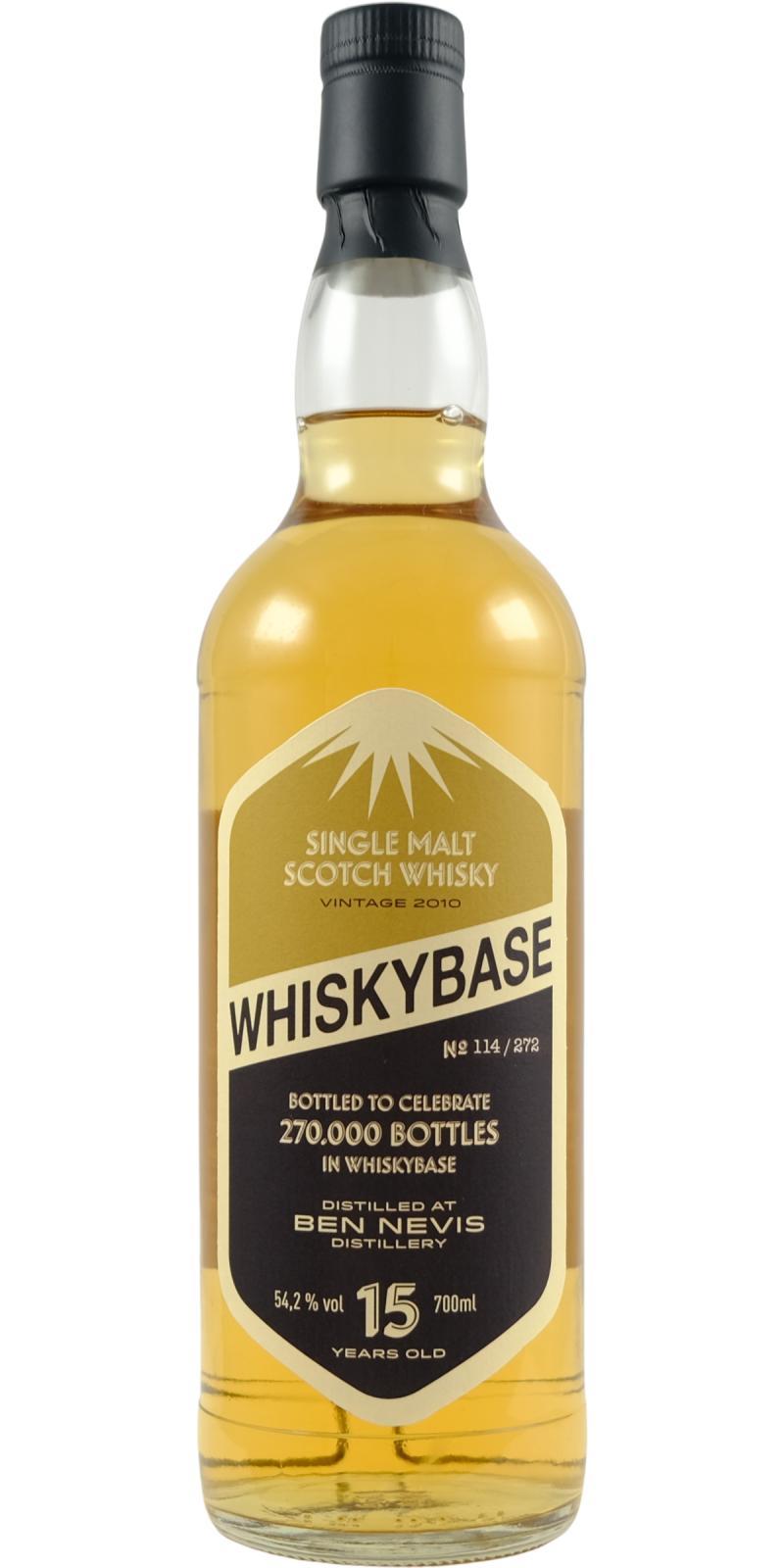 Ben Nevis 2010 WB 270.000 bottles in Whiskybase