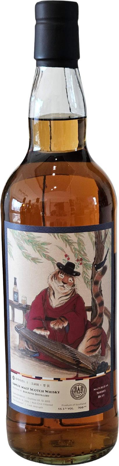 Ben Nevis 2012 WhNa 십이지신도 (Twelve Zodiac Animals)