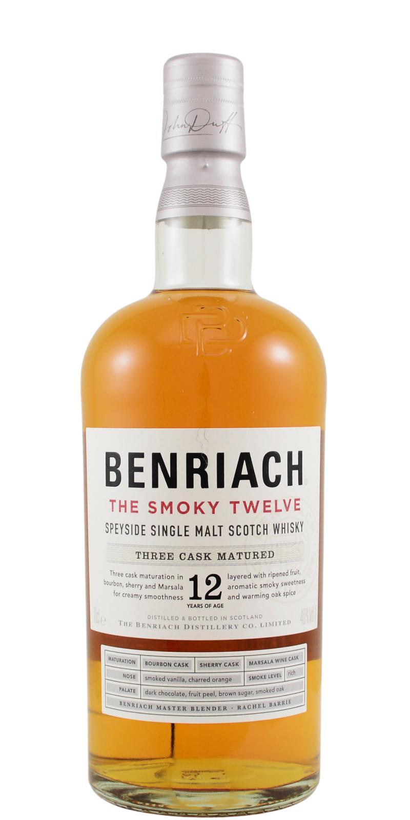 BenRiach 12-year-old The Smoky Twelve