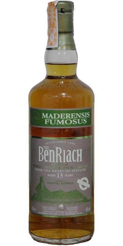 BenRiach 13-year-old Maderensis Fumosus - Wood Finish