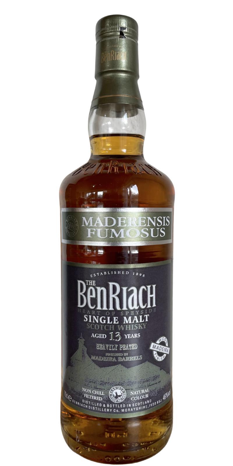 BenRiach 13-year-old Maderensis Fumosus