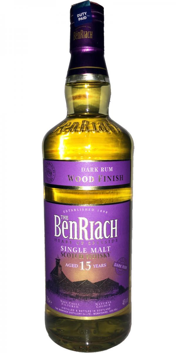 BenRiach 15-year-old Wood Finish - Dark Rum