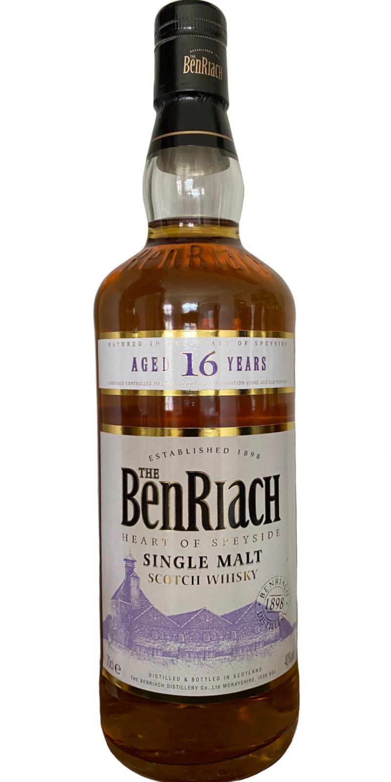 BenRiach 16-year-old Blue Label