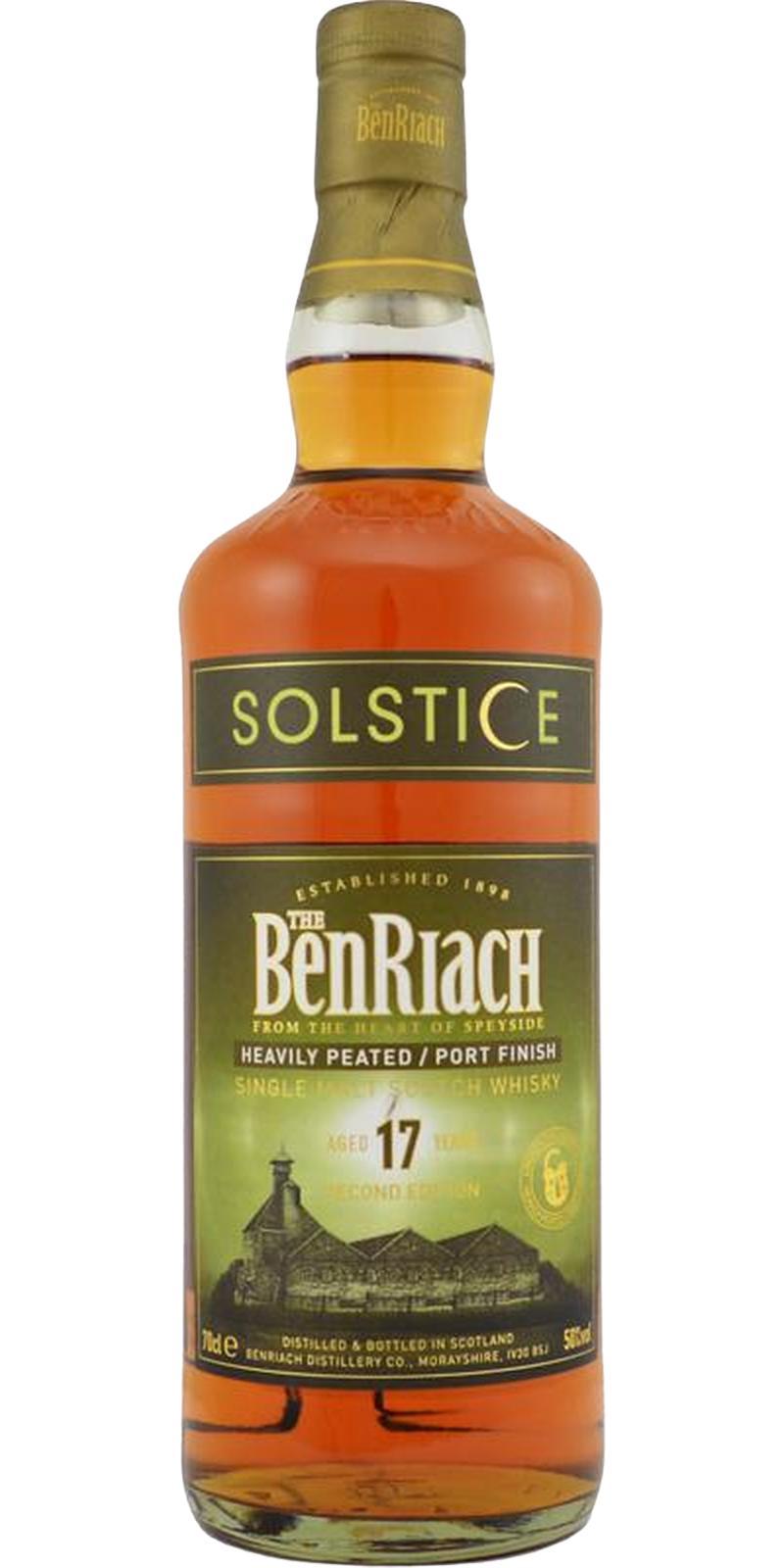 BenRiach 17-year-old Solstice - Edition 2