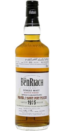 BenRiach 1975 Single Cask Bottling - Batch 6