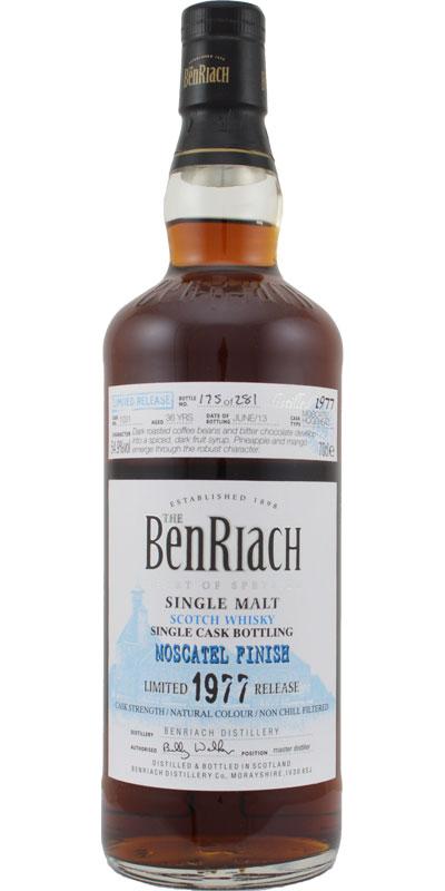 BenRiach 1977 Single Cask Bottling - Batch 10