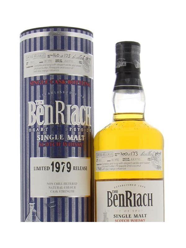 BenRiach 1978 Single Cask Bottling - Batch 7