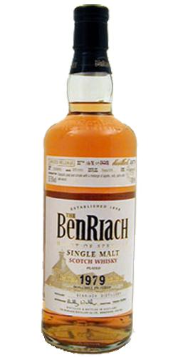 BenRiach 1979 - Peated Single Cask Bottling - Batch 2