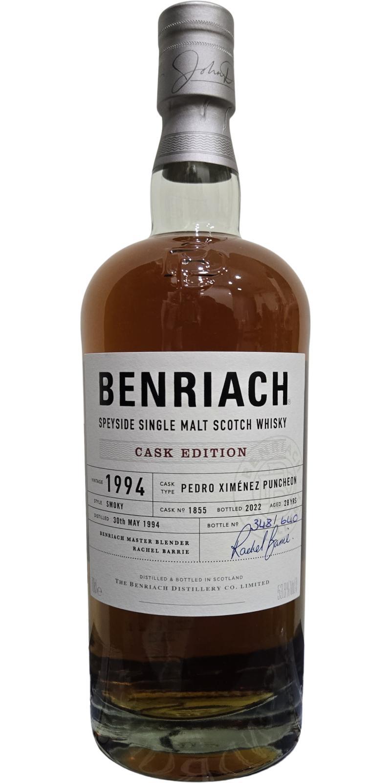 BenRiach 1994 Cask Edition
