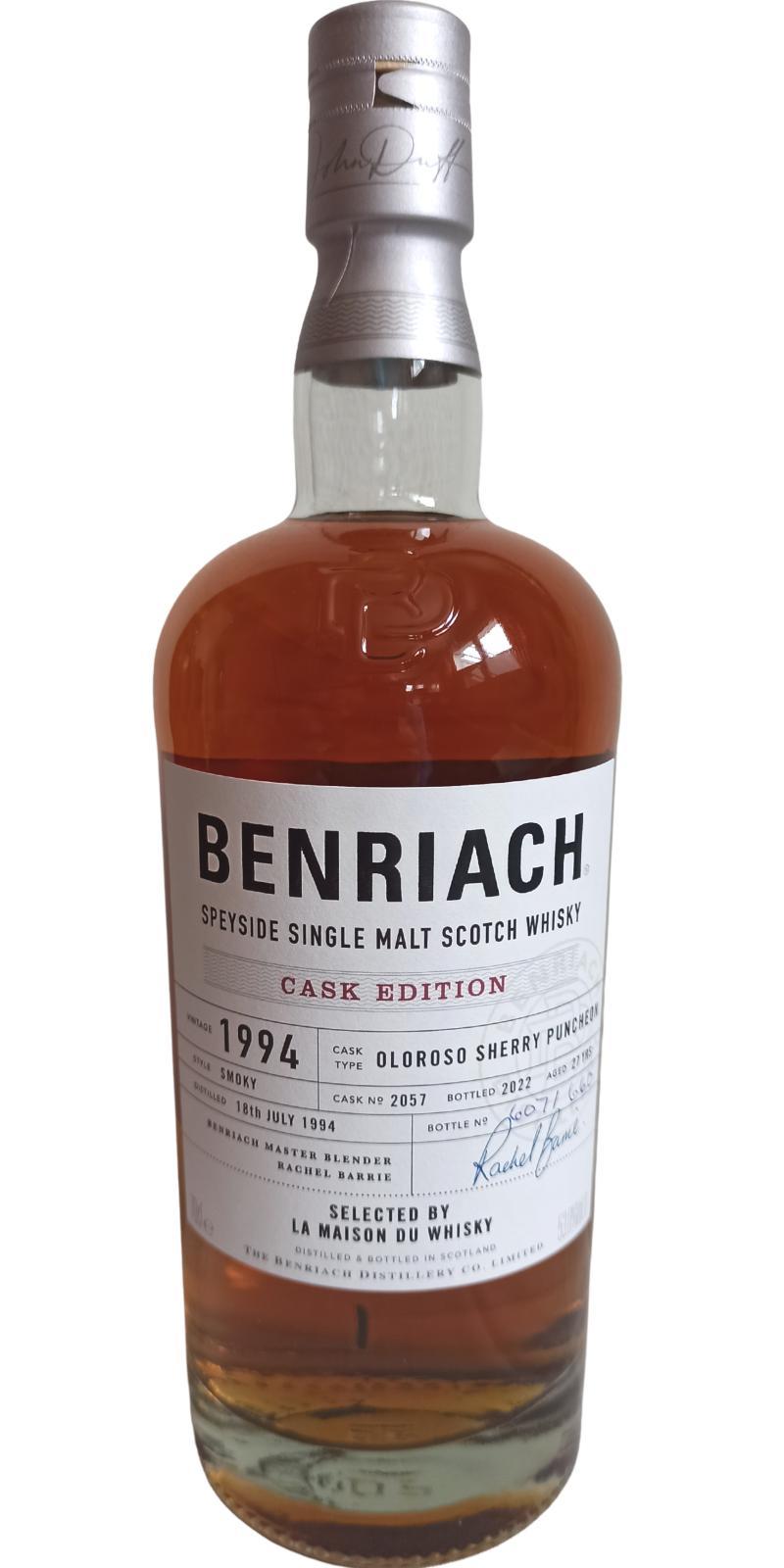 BenRiach 1994 Cask Edition
