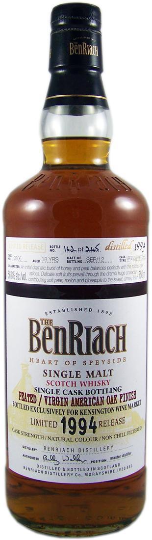 BenRiach 1994 Single Cask Bottling