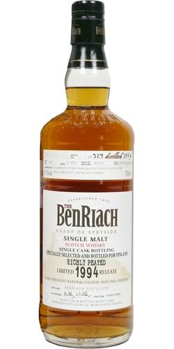 BenRiach 1994 Single Cask Bottling