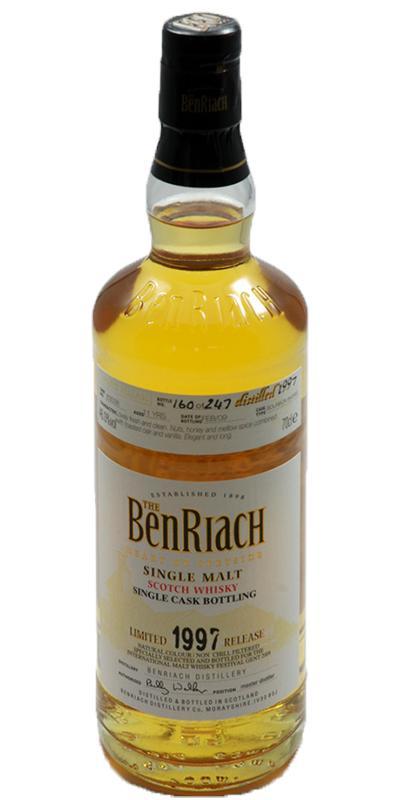 BenRiach 1997 for Whisky Festival Gent
