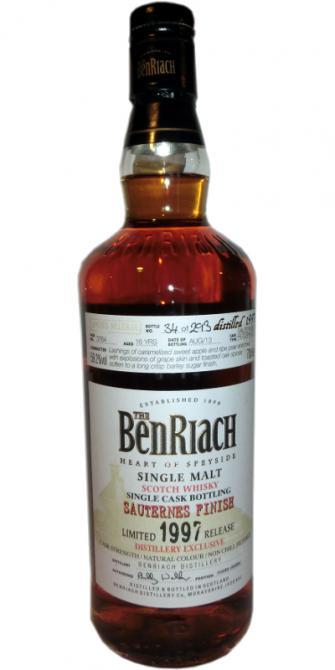 BenRiach 1997 Distillery Exclusive