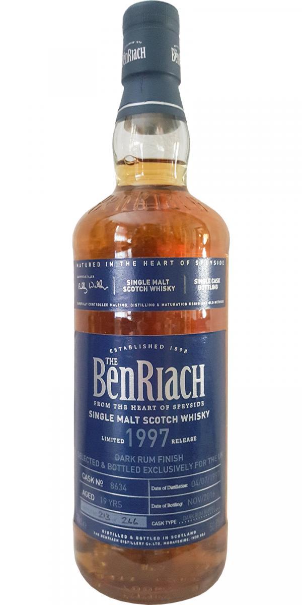 BenRiach 1997 Single Cask Bottling