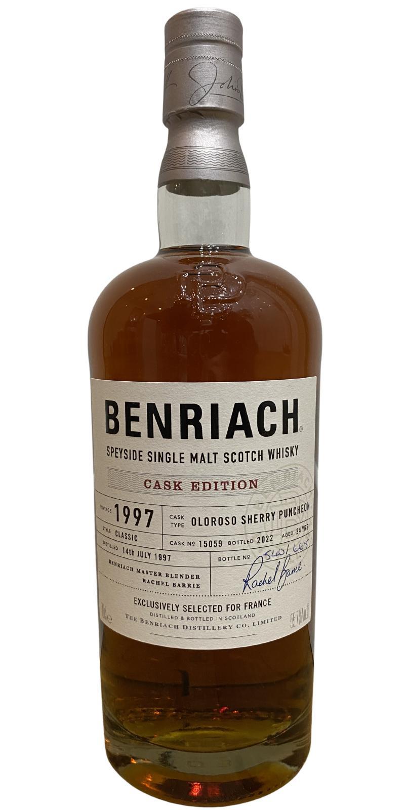 BenRiach 1997 Cask Edition