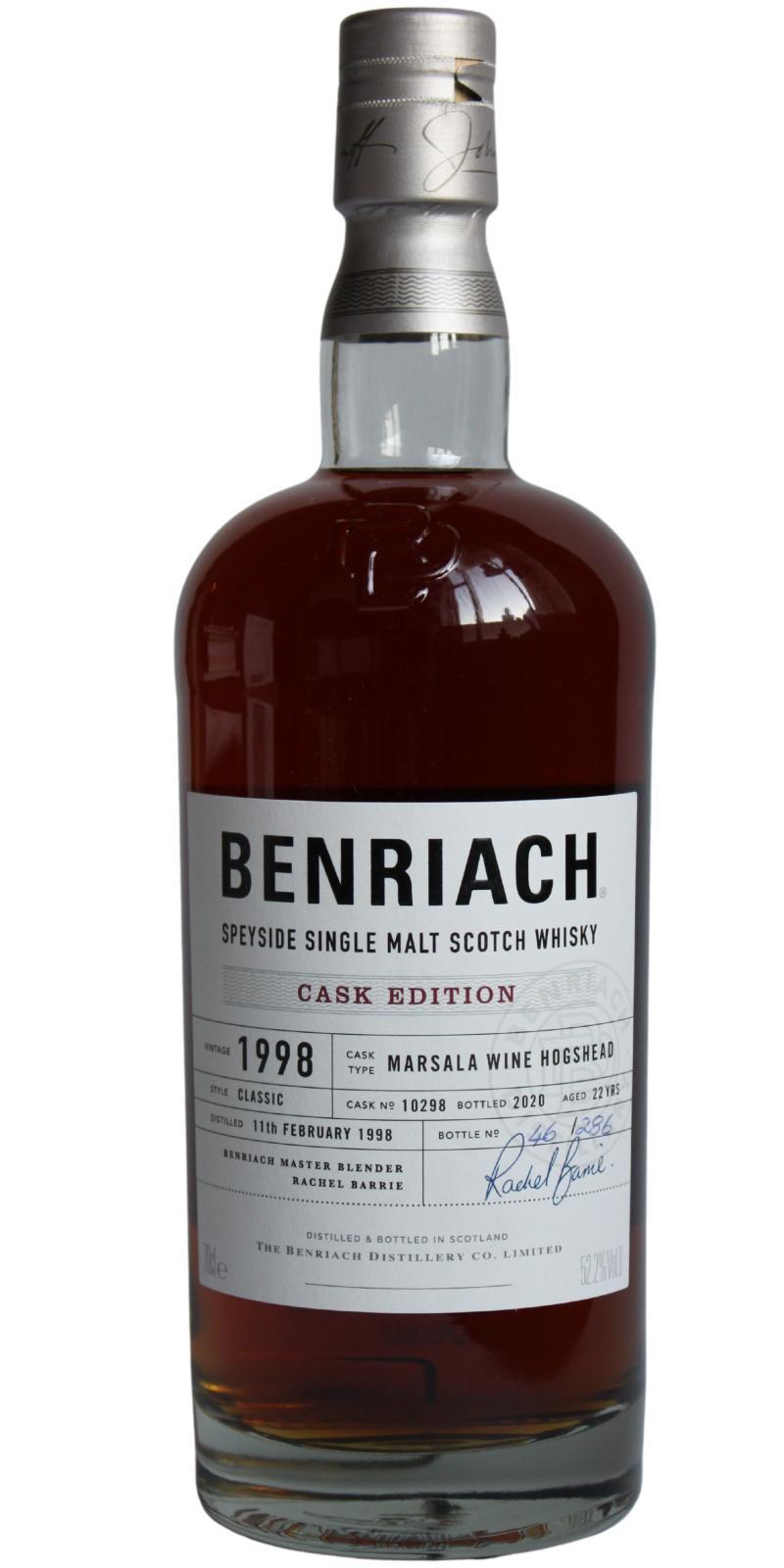 BenRiach 1998 Cask Edition