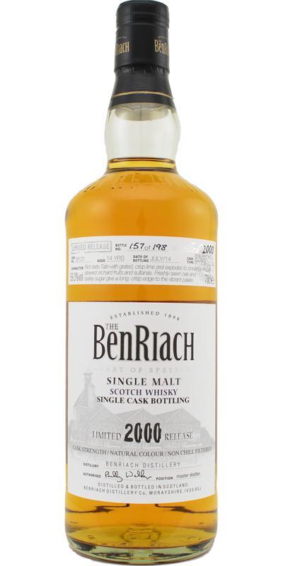 BenRiach 2000 Single Cask Bottling - Batch 11