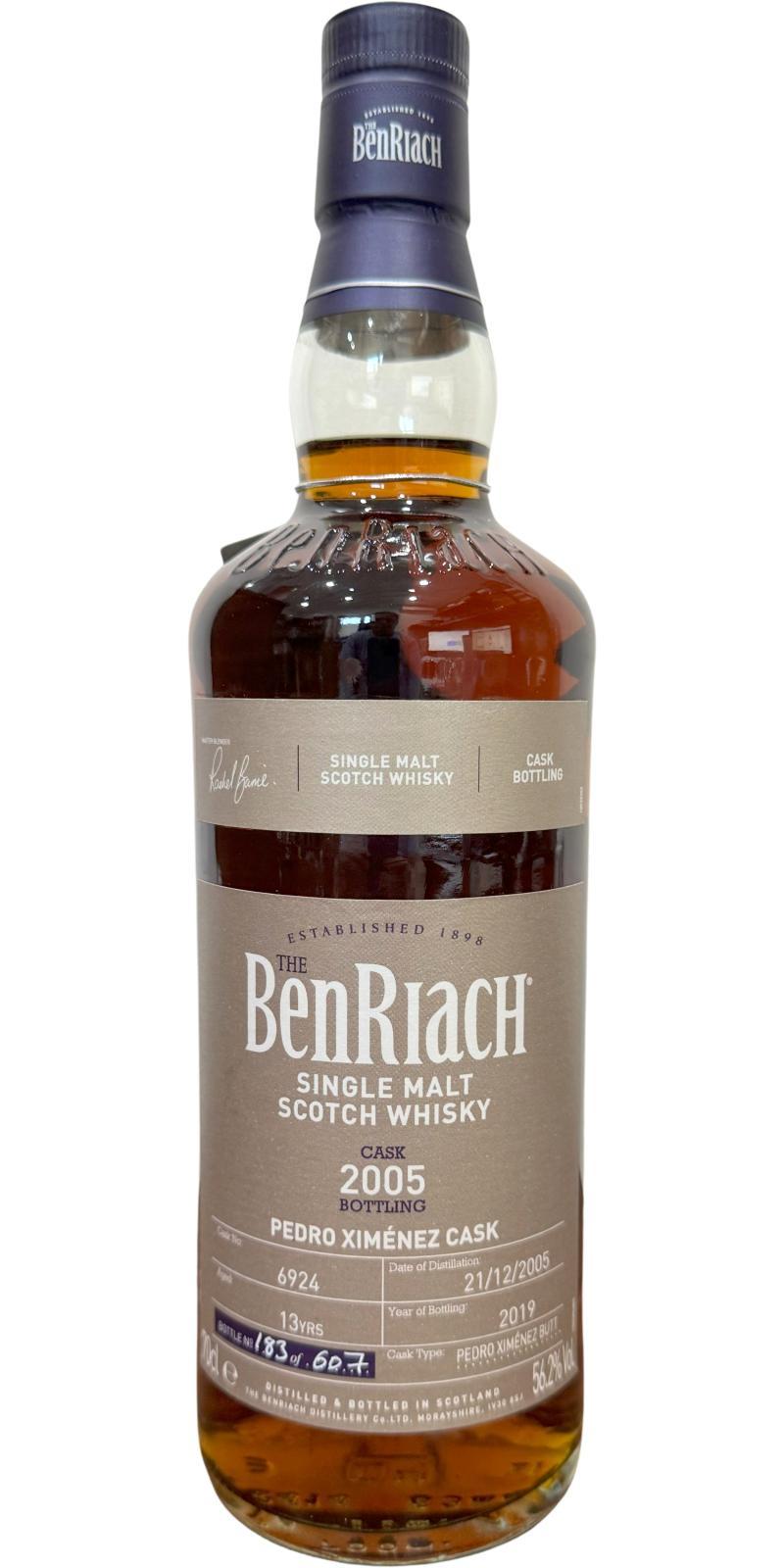 BenRiach 2005 Single Cask Bottling - Batch 16