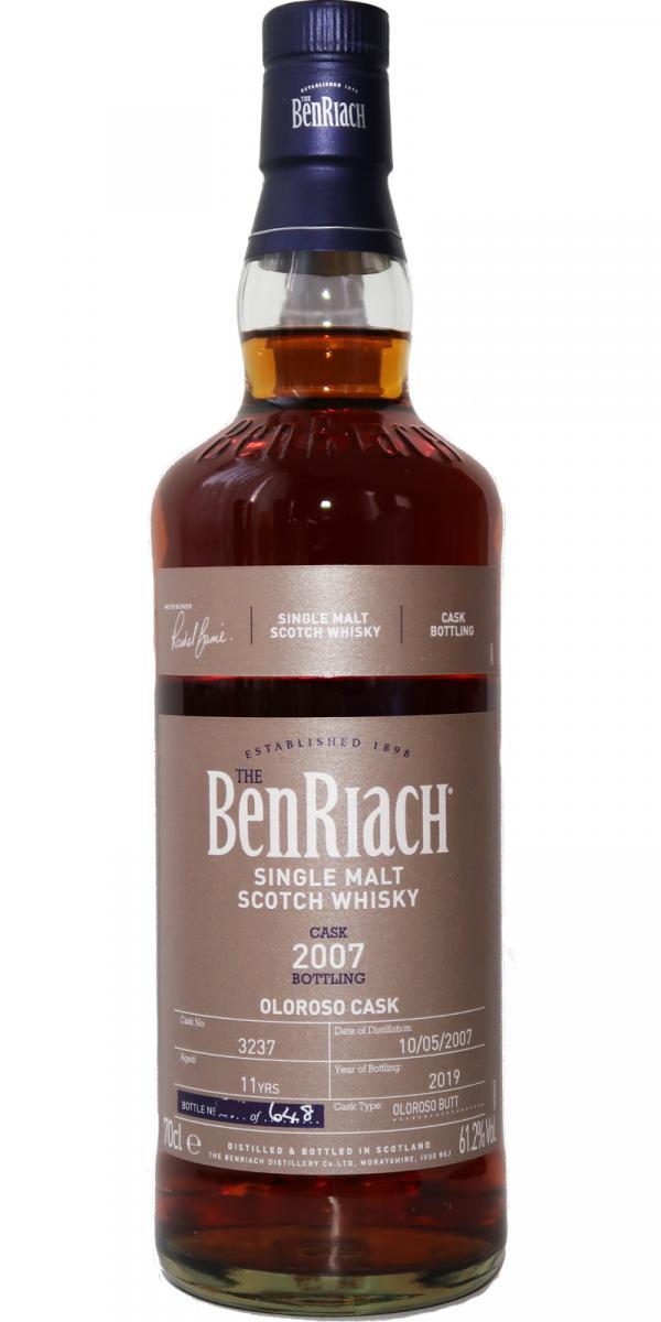 BenRiach 2007 Single Cask Bottling - Batch 16