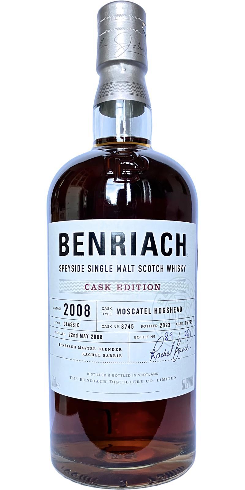 BenRiach 2008 Cask Edition