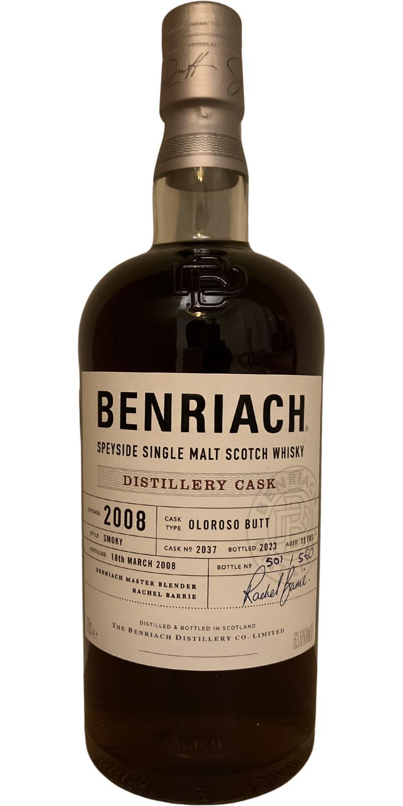 BenRiach 2008 Distillery Cask