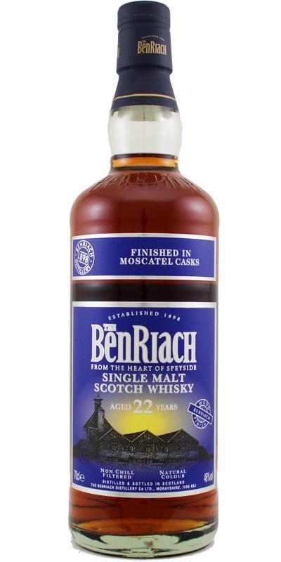 BenRiach 22-year-old Wood Finish - Moscatel