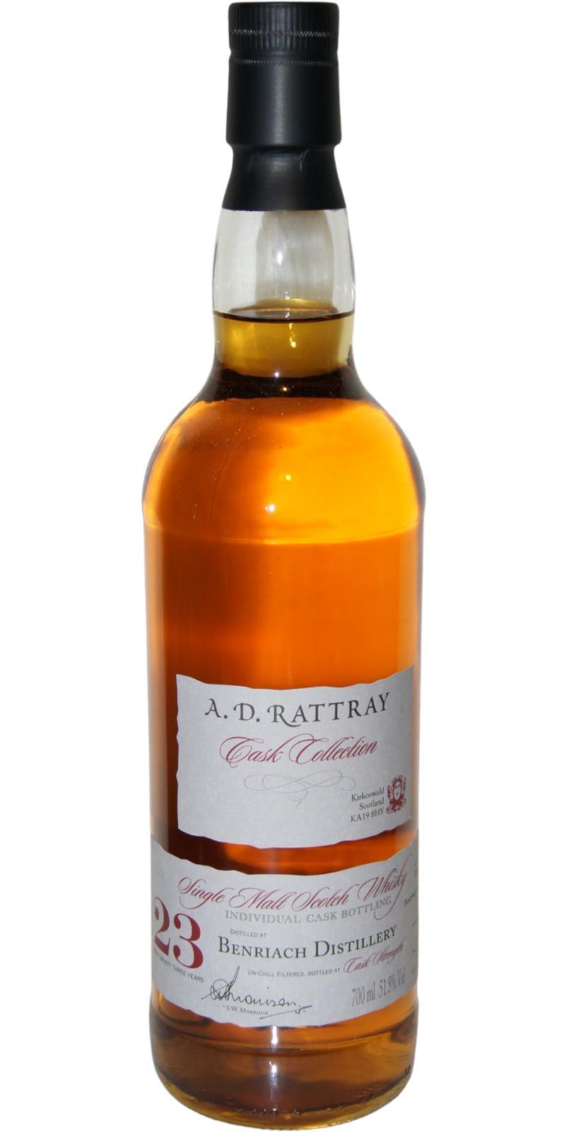 BenRiach 1991 DR Individual Cask Bottling