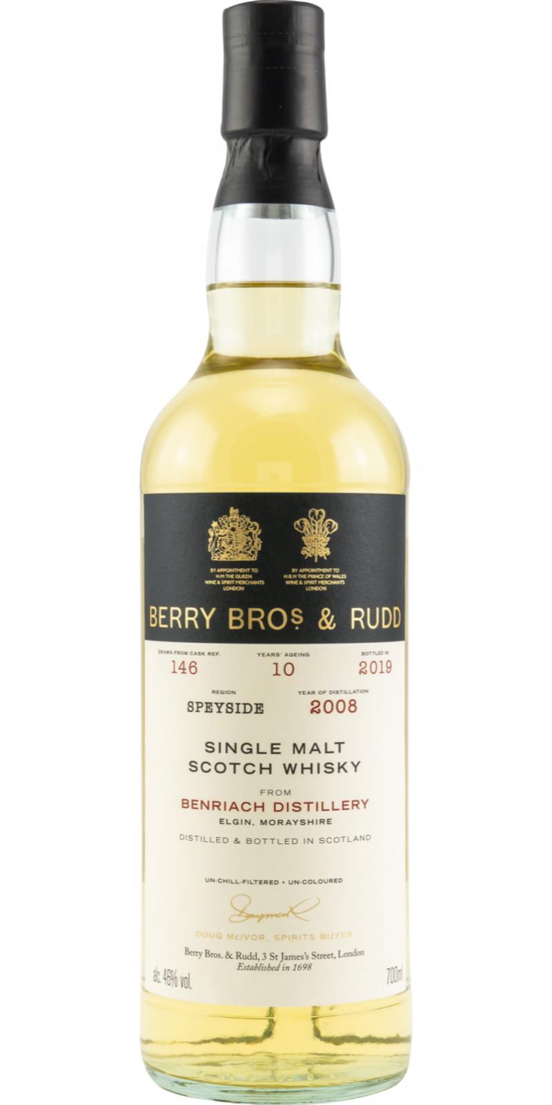 BenRiach 2008 BR