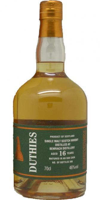BenRiach 16-year-old CA Duthies