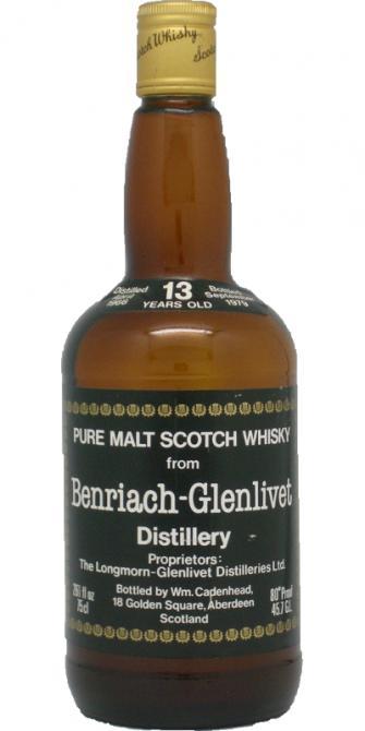 BenRiach 1966 CA Dumpy Bottle