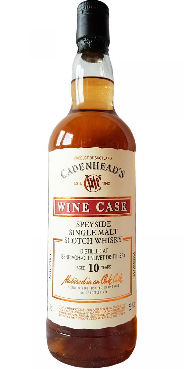 BenRiach 2008 CA Wood Range - Wine Cask