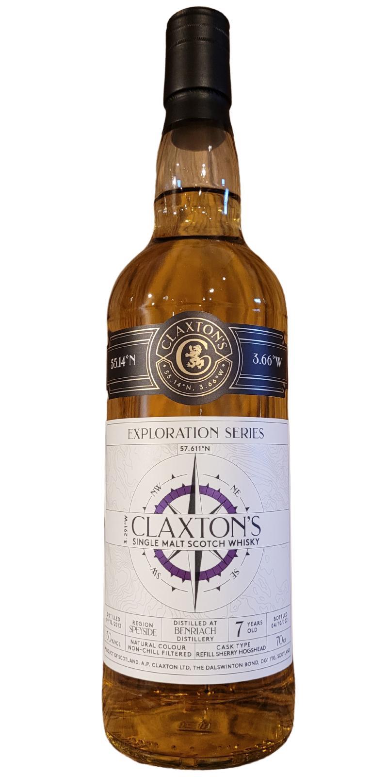 BenRiach 2013 Cl Exploration Series