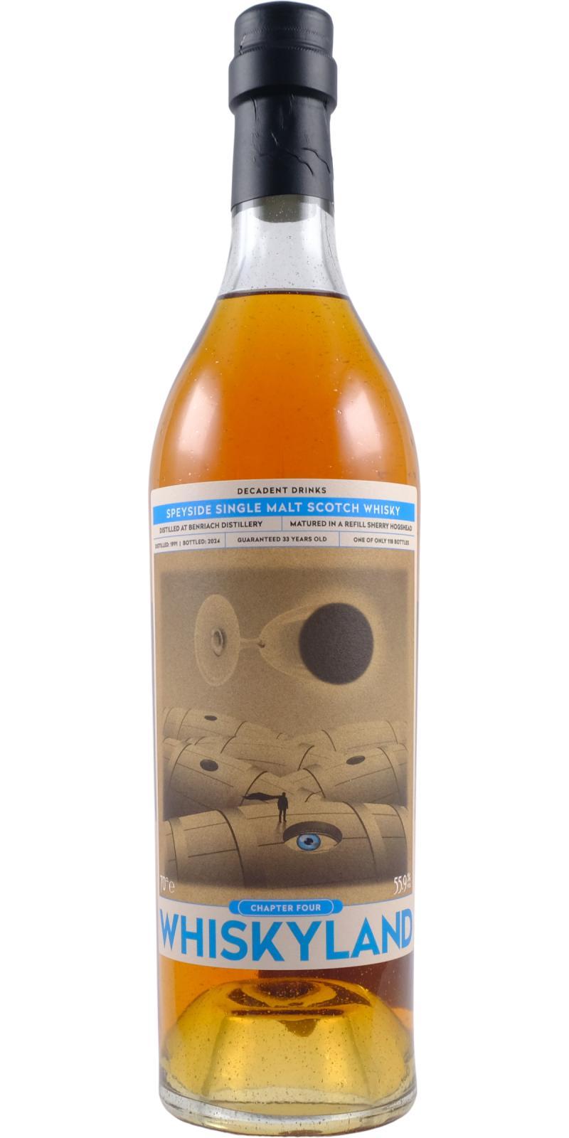 BenRiach 1991 DeDr Whiskyland - Chapter Four