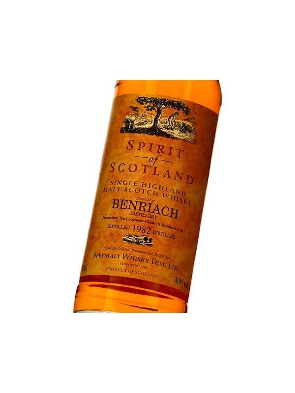 BenRiach 1982 GM Spirit of Scotland